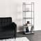 Household Essentials Jamestown 59" 5-Shelf Narrow Bookshelf